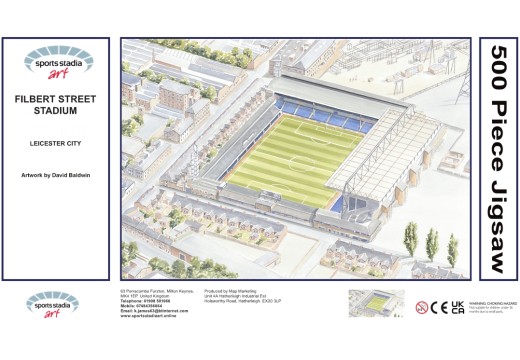 Filbert Street Stadium Fine Art Jigsaw Puzzle - Leicester City FC Filbert Street Stadium Fine Art Jigsaw Puzzle - Leicester City FC